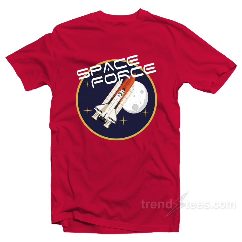 USSF United States Space Force Rocketship T-Shirt