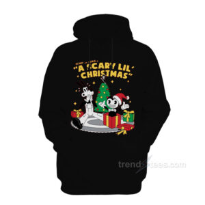 Bendy And Boris In Scary Lil’ Christmas Hoodie