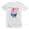 Funny Bowie Pig Parody T-Shirt