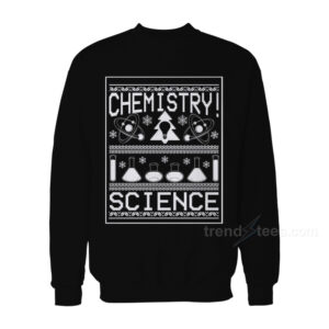 Chemistry Science Nerd Ugly Christmas Sweater