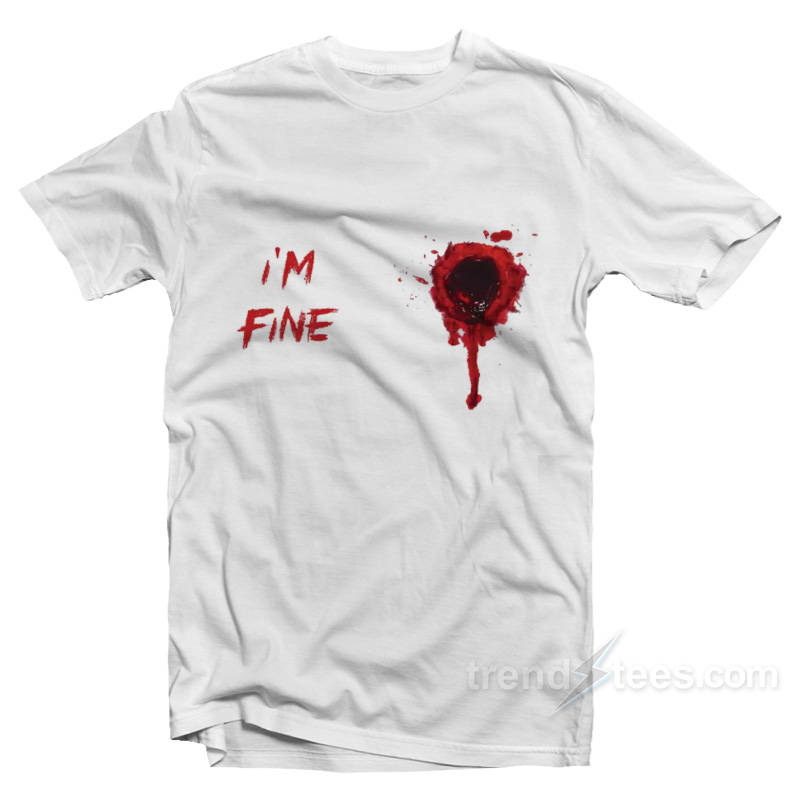 gennemførlig ru faktor Get It Now I'm Fine T-Shirt Cheap Trendy - Trendstees