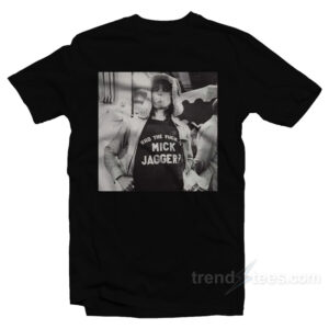 Keith Richards - Who Is Mick Jagger T-Shirt