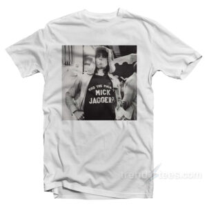 Keith Richards - Who Is Mick Jagger T-Shirt