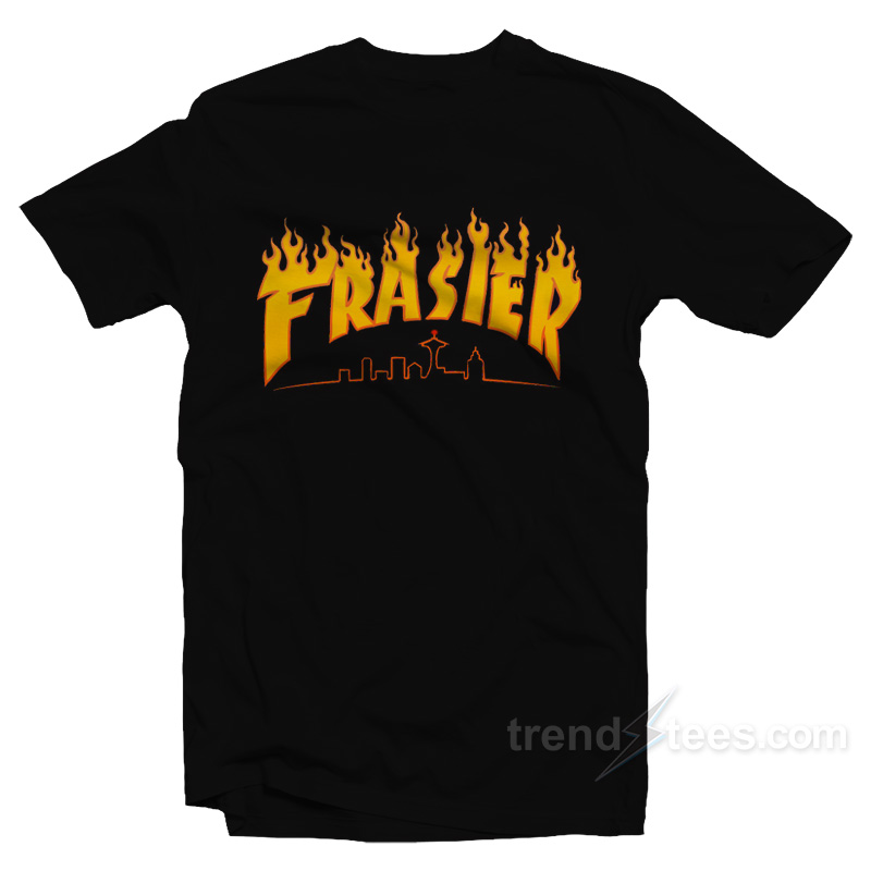 Thrasher Frasier Fire Logo T-Shirt