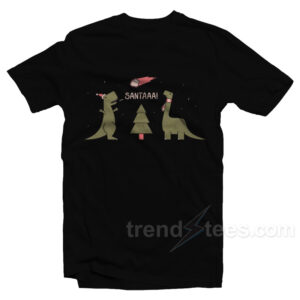 Merry Extinction Dino Christmas T-Shirt