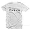 My Cat Is Rockstar I'm A Manager T-Shirt