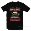 Silent Night Baby Yoda Night Christmas T-Shirt