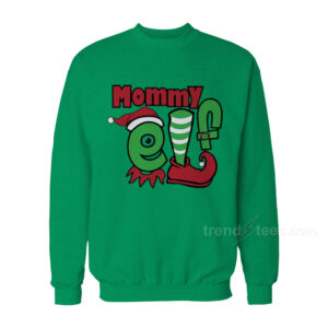 Mommy Elf Christmas Sweatshirt