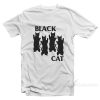 Black Cat Parody Cheap Custom T-shirt