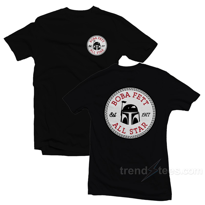 The Mandalorian Boba Fett All Star Logo T-Shirt