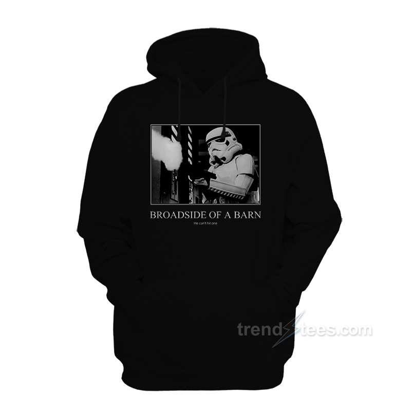Broadside Of A Barn Hoodie