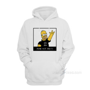 Homer Simpson Punk Not Die(t) Hoodie