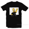 Homer Simpson Punk Not Die(t) T-Shirt