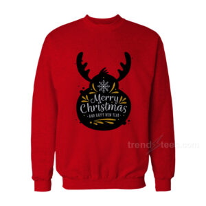 Merry Christmas And Happy New Year Sweatshirt