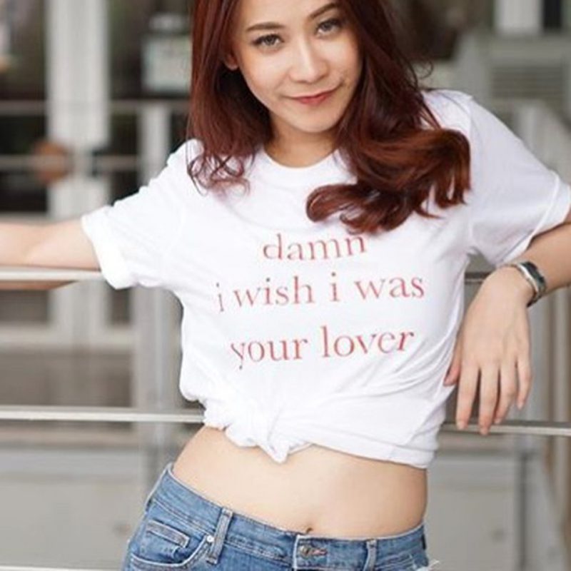 Damn I Wish I Was Your Lover White T-Shirt