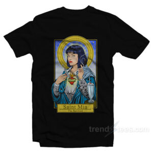 Pulp Fiction Saint Mia Mulder Scully T-Shirt