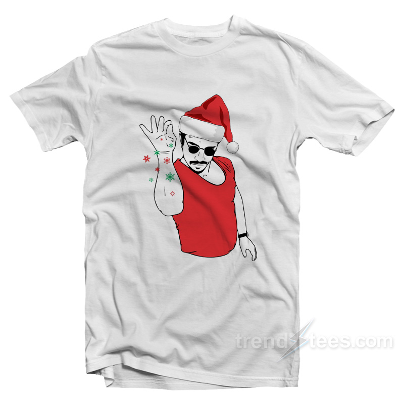 Salt Bae Santa T-Shirt