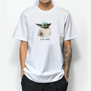 Eat Shit Baby Yoda Chris Evans Knives Out T-Shirt