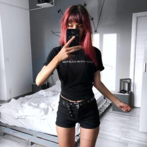 Wear Black Or Stay Naked T-Shirt