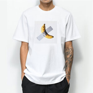 Taped Banana Art Meme T-shirt