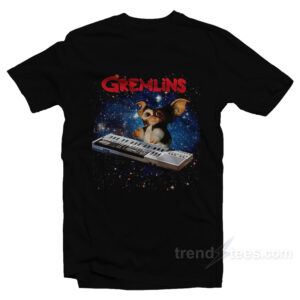 Gremlins Gizmo Playing Keyboard T-Shirt