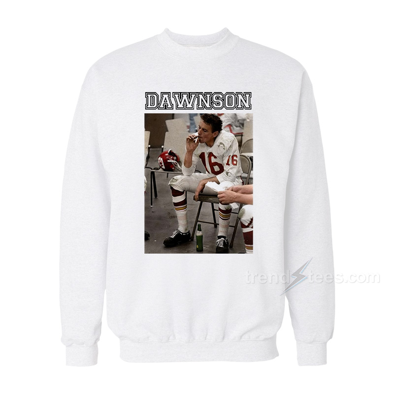 Patrick Mahomes Len Dawson Smoking Sweatshirt