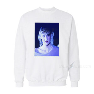 Raf Simons Blue Velvet Sweatshirt