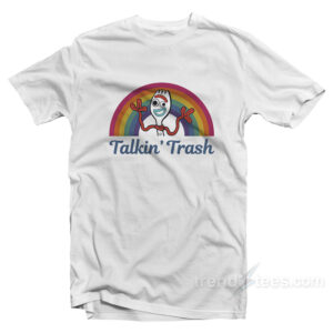 Toy Story 4 Forky Talkin' Trash Rainbow T-Shirt