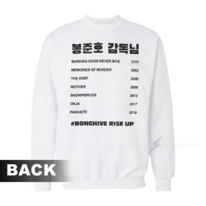 Bong Joon-Ho Sweatshirt