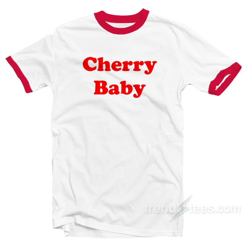 Cute Cherry Baby Ringer Shirt