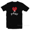 Pray CDG Play Logo Parody T-Shirt