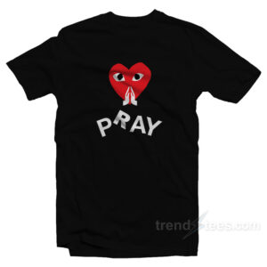 Pray CDG Play Logo Parody T-Shirt