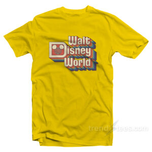 Get It Now Retro Walt Disney World T Shirt Trendstees