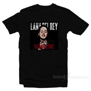 SMOKING Lana Del Rey ULTRAVIOLENCE T-Shirt