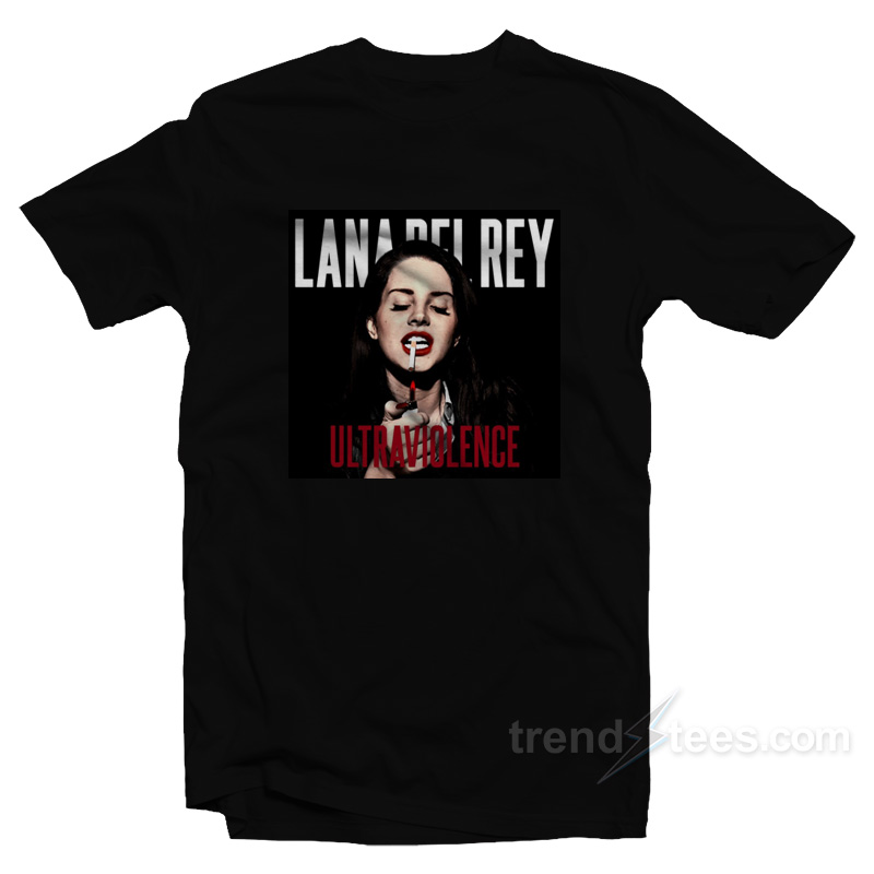 SMOKING Lana Del Rey ULTRAVIOLENCE T-Shirt