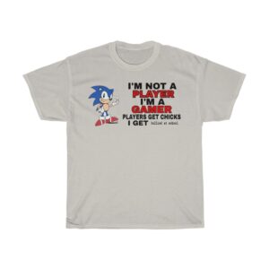I'm Not Player I'm A Gamer Players Get Chicks I Get Bullied At School T-Shirt