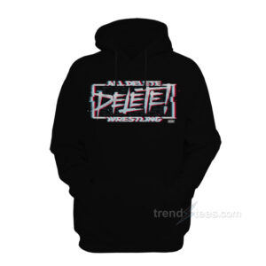 All DELETE Wrestling Hoodie