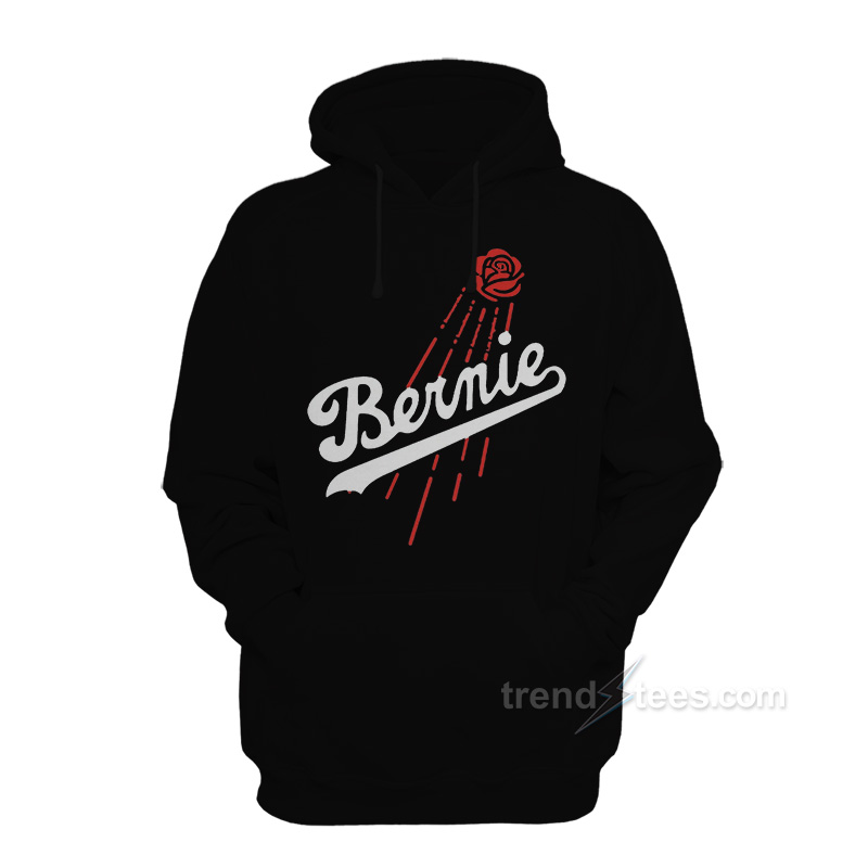 Bernie Sanders Rose Hoodie