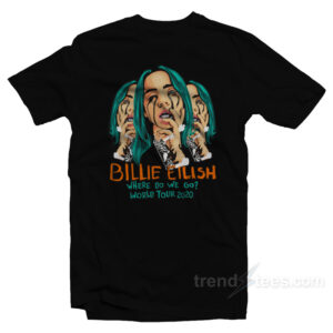 Billie Eilish Where Do We Go World Tour T-Shirt