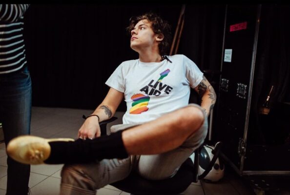 Harry Styles Live Aid