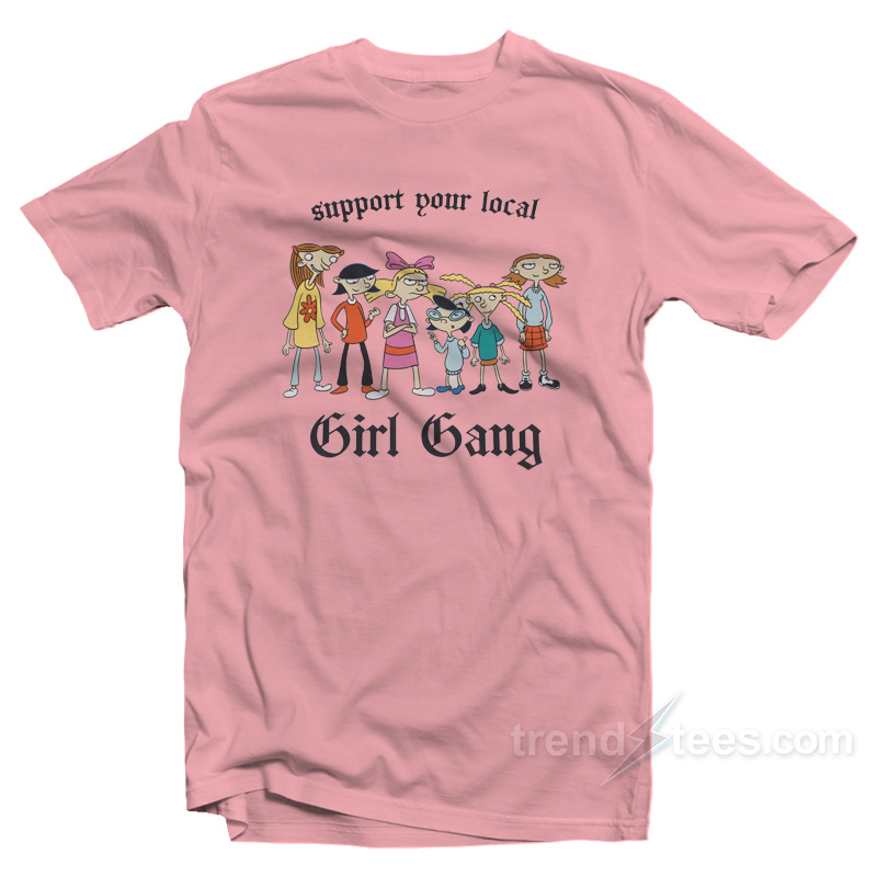 Hey Arnold Support Your Local Gang T-Shirt