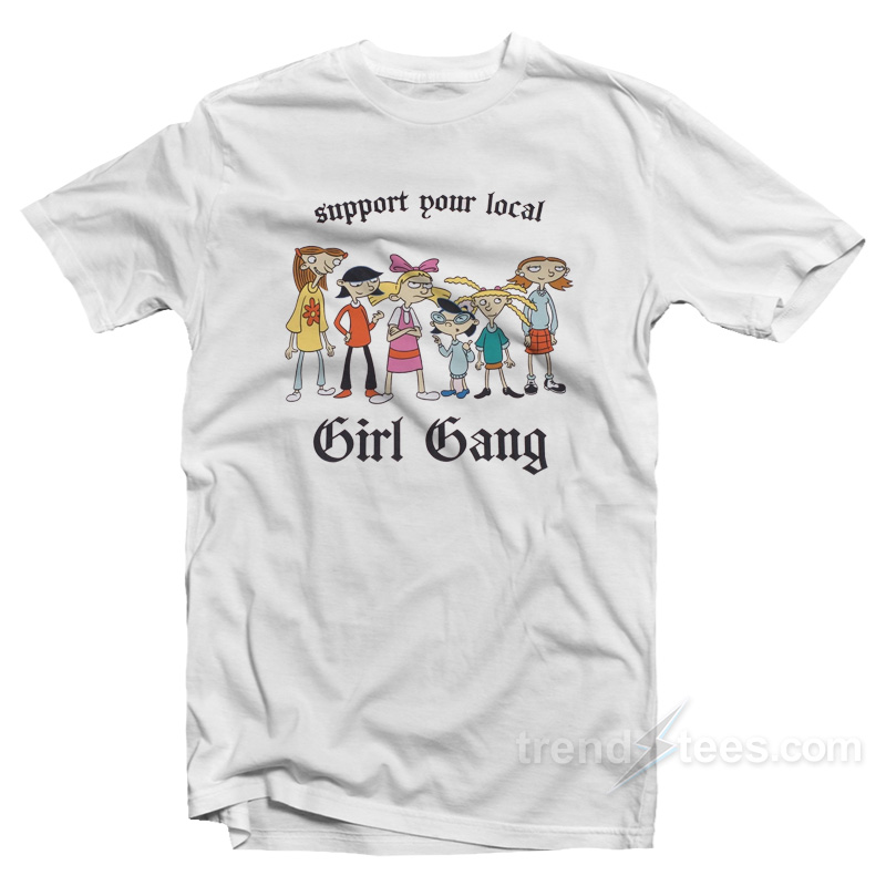 Hey Arnold Support Your Local Gang T-Shirt