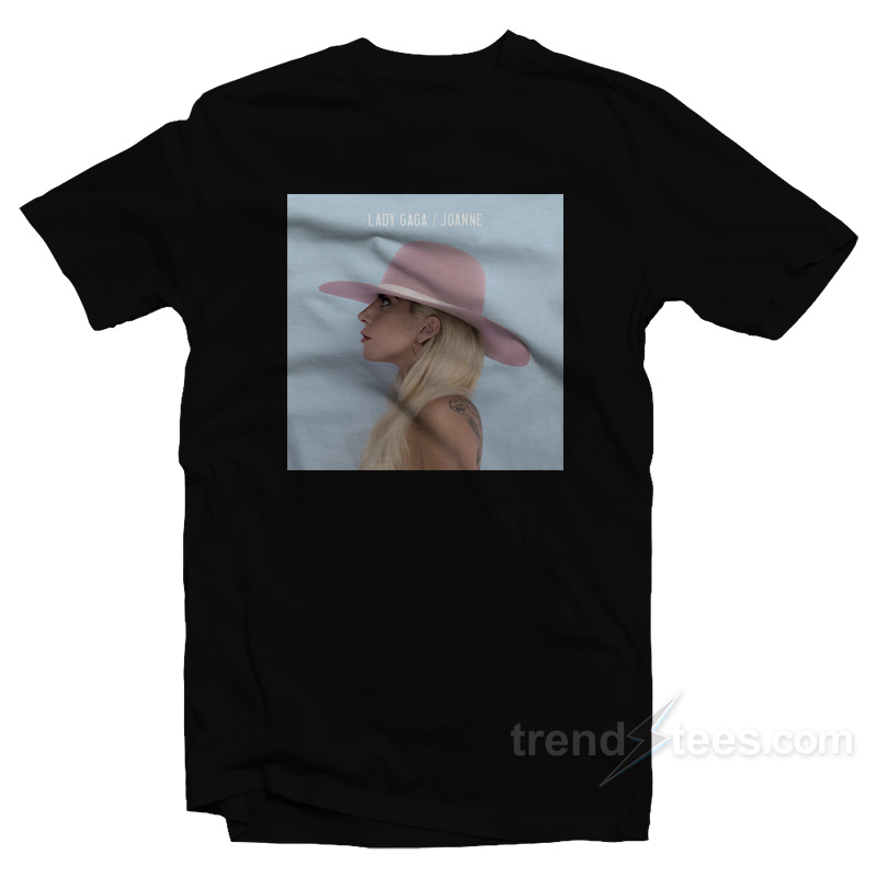 Lady Gaga Joanne Album Cover T-Shirt