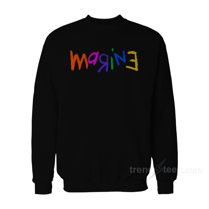 Marine Full Color Crayon Sweatshirt