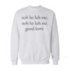 Nicki Minaj Goodform Ooh He Luh Me Sweatshirt