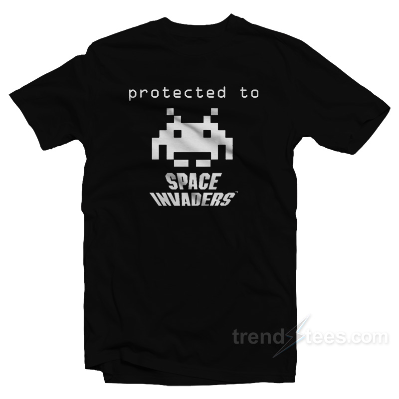 Protected To Space Invanders T-Shirt