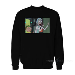 Rick Morty Fuck Off Sweatshirt