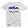 Social Distancing United We Stand Six Feet Apart T-Shirt