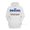 Social Distancing United We Stand Six Feet Apart Hoodie