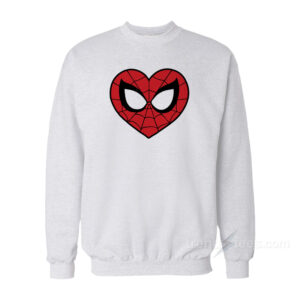 Spiderman Heart Sweatshirt
